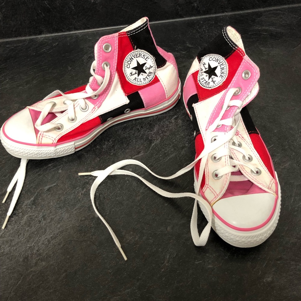 Hightop patchwork Converse
